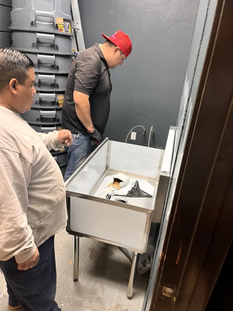 Commercial plumbing and sink installation in Matawan