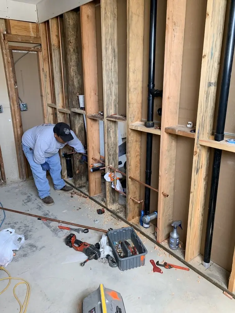 Commercial rough-in plumbing for Commercial Plumbing in Matawan